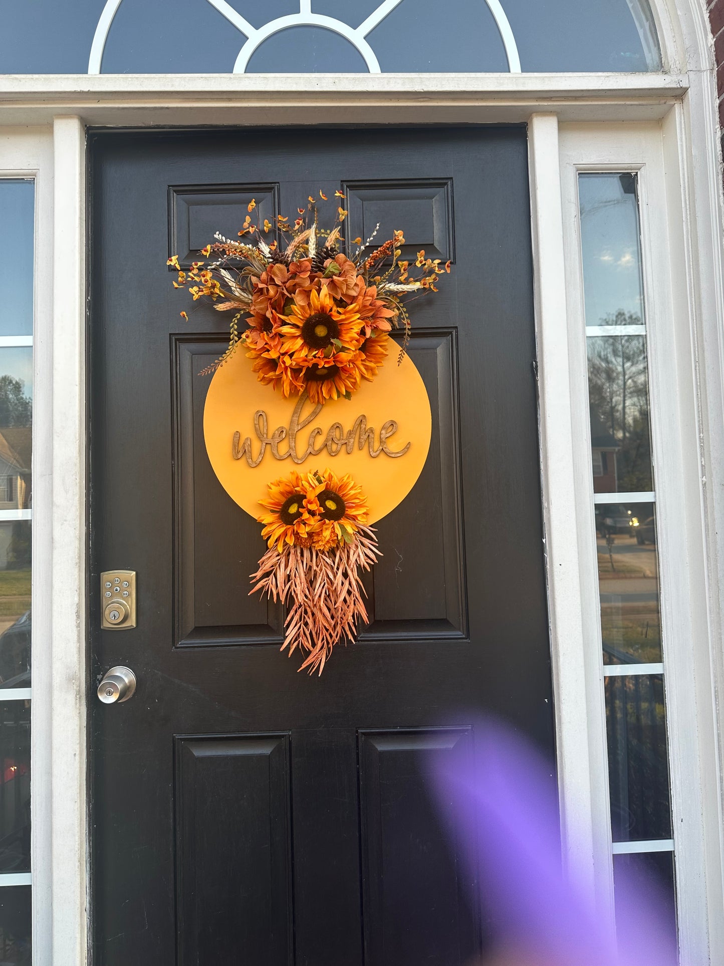 Sunflower Door Hanger